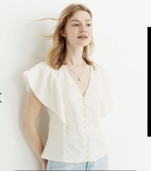 Madewell Linen Top